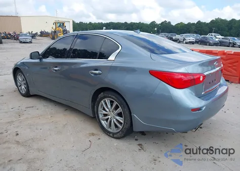 2017 Infiniti Q50 3.0T Premium from USA, damaged, VIN JN1EV7AP3HM737745
